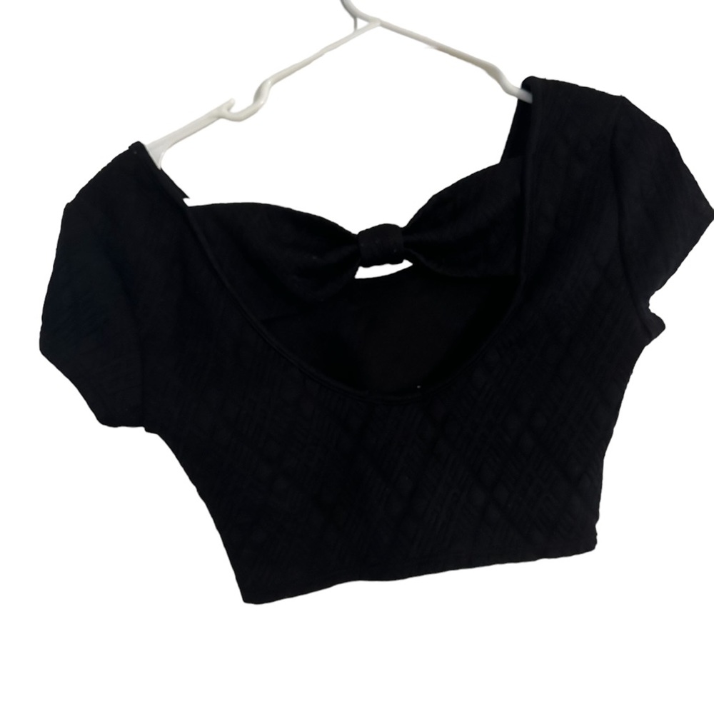 Low back crop top